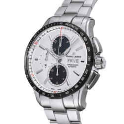 mauricelacroix艾美瑞士奔涛系列手表多功能三眼计时自动机芯机械男表