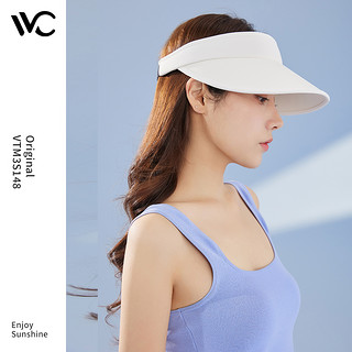 VVC 防晒帽女防紫外线可折叠空顶帽运动遮阳帽子户外太阳帽夏