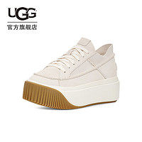 UGG 春季新款女士舒适时尚厚底系带圆头运动单鞋休闲鞋 1152717