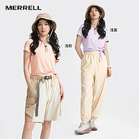 MERRELL 迈乐 女子速干短袖T2024年春夏户外运动休闲亲肤吸湿短袖T