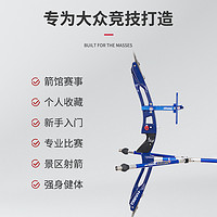 HUWAIREN 弓箭反曲弓竞技复合弓箭专业射击比赛箭射箭套装J