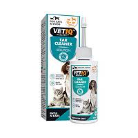 VETIQ 洗耳液100ml滴耳液除耳螨狗狗猫咪耳朵清洁螨虫耳垢