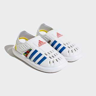 阿迪达斯（adidas）24夏季男童宝宝小童凉鞋WATER SANDAL儿童轻便沙滩鞋ID5838小童 34码/2uk/适合脚长21cm