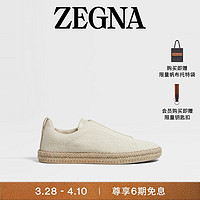 杰尼亚（Zegna）24春夏 Triple Stitch™ 奢华休闲鞋LHLIV-S5971Z-PMW-6