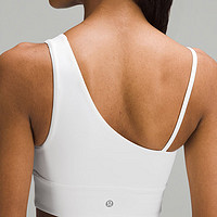 lululemon 丨 Align™ 女士不对称肩带运动内衣 LW2ECJS 白色