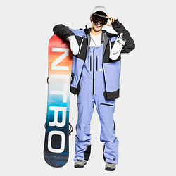 NITRO 尼卓 冷山L1滑雪服PARTON专业雪服2223新款防水保暖NITRO单板滑雪服男