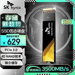 SK HYNIX 海力士 Gold P31 NVMe M.2 固态硬盘 1TB（PCI-E3.0）