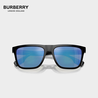 博柏利（BURBERRY）太阳镜 男女款开车驾驶太阳镜方形镜框0BE4402U30015556