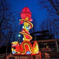 新思力 元宵节大型花灯龙年节日不夜城景区亮化春节彩灯灯会自贡花灯制作 款式22 尺吋定制联系客服改