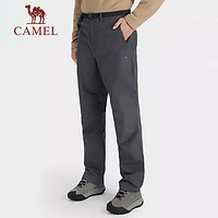 CAMEL 骆驼 户外冲锋裤防水防风保暖长裤徒步登山裤男 A1W246119