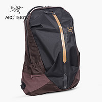 ARC'TERYX 始祖鸟 ARC’TERYX）24K黑金Arro男女户外旅行徒步双肩背包5398 4618 16升_Bitters锐利棕 刺绣标_X539