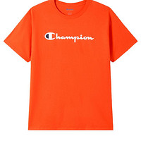 Champion 男式潮流字母logo短袖 L码