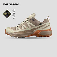 salomon 萨洛蒙 女款 户外运动轻量稳定登山透气徒步休闲鞋 X ULTRA 360 EDGE GTX 大地棕 474636 3.5 (36)