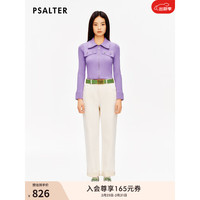诗篇（PSALTER）专选2024春简约百搭宽松显瘦直筒牛仔裤休闲裤 米白 42