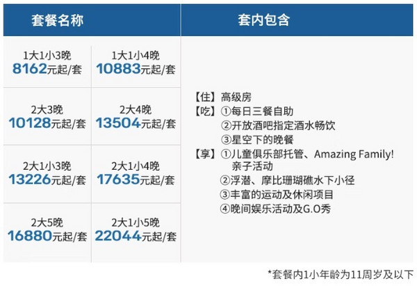 上岛后不用再掏钱包,三餐/酒水/娱乐一价全包!Club Med马尔代夫卡尼岛度假村3-5晚一价全包套餐