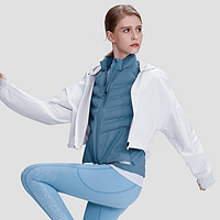 DESCENTE 迪桑特 女士运动跑步充气设计保暖运动外套