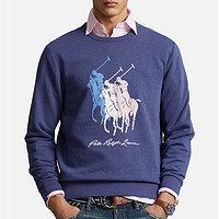 满血复活节：Polo By Ralph Lauren Big Pony 棉混纺抓绒圆领卫衣