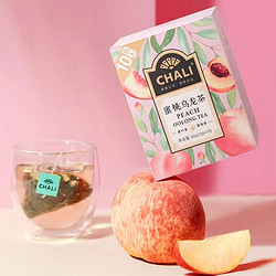 CHALI 茶里 公司蜜桃乌龙茶花茶水果茶袋泡茶15包*2盒
