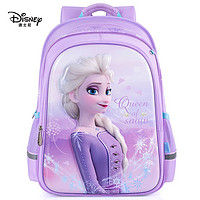 Disney 迪士尼 FP8263C 小学生双肩包 艾莎公主款 紫色