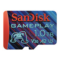 SanDisk 闪迪 1TB TF 存储卡U3 V30 4K游戏内存卡 读速190MB/s 写速130MB/s 游戏不卡顿 手机掌机专用