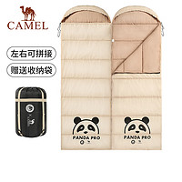 CAMEL 骆驼 熊猫 户外露营双人睡袋  1J32265427