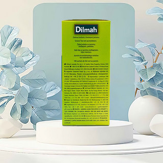 迪尔玛（Dilmah）茉莉绿茶100包 斯里兰卡红茶袋泡茶