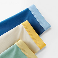 安比斯 儿童内裤男童短裤纯棉抗菌裆男孩宝宝大童不夹屁屁平角底裤3条