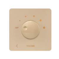 Langge 浪歌 定阻调音开关音量控制器音控面板背景音乐音箱双声道调节旋钮双路T1 金色