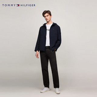 TOMMY HILFIGER【范丞丞同款防晒速干】夏季功能系列24男凉感吸湿夹克36998 藏青色DW5 S