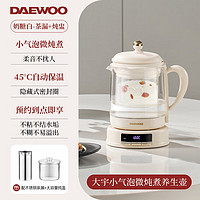 DAEWOO 大宇 养生壶 YS11 多功能煮茶壶 标配+玻璃炖盅 1.5L