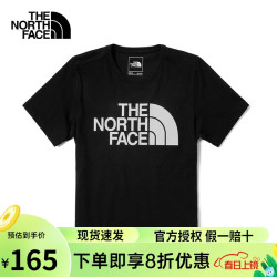 thenorthface北面男士大logo棉感透气圆领短袖t恤5jww类81nw5jwwjk3