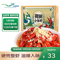 大湖 蒜香小龙虾600g(净虾500g) 荷田整虾4-6钱(18-25只) 即食预制菜