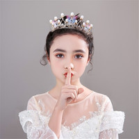 奇美拉（CHIMERA）蝴蝶串珠皇冠甜美可爱发箍儿童女童公主表演头箍头饰