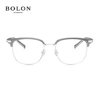 BOLON 暴龙 近视眼镜框商务眉线框眼镜男士 BJ6105B15+蔡司A系列1.60莲花膜