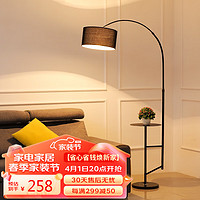 杜君 钓鱼灯落地灯客厅沙发旁边网红简约现代床头卧室装饰氛围灯 8010