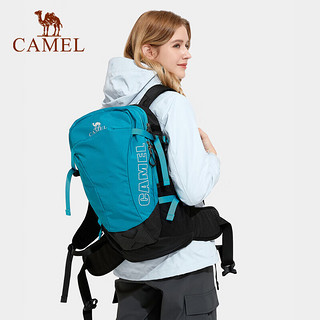 骆驼（CAMEL）登山包男户外徒步包运动双肩包大容量爬山轻便旅行通勤背包女 蓝色