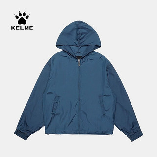 KELME 卡尔美 运动休闲外套春新款梭织纯色套头衫男女中性宽松上衣