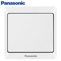 PLUS会员：Panasonic 松下 开关插座 空白面板86型 雅悦白色WMWA6891-N