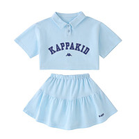 Kappa 卡帕 女童休閑短袖兩件套