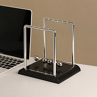 米囹 摆球永动机仪磁悬浮小摆件办公桌创意家居装饰品现代简约桌面