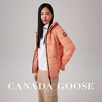 加拿大鹅（Canada Goose）Abbott女士轻量羽绒服连帽衫外套大鹅羽绒服 2220L 1666 萱草橙 XS