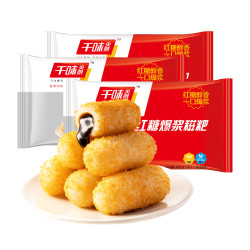 千味央厨 红糖味金黄爆浆糯米糍粑 300g*3袋