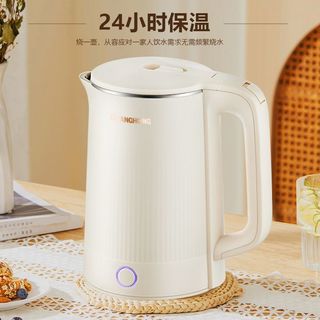 CHANGHONG 长虹 电热水壶家用耐用烧水壶保温宿舍大容量食品级不锈钢