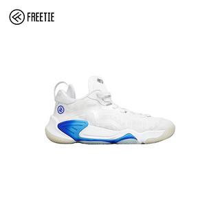 FREE TIEFREETIE 牛蹄一代男子实战篮球鞋 有点蓝 46  大一码购买