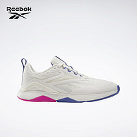 Reebok 锐步 官方24春夏新款女NANOFLEX TR 2经典运动综合训练鞋 37.5