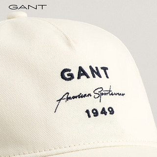 GANT甘特2024春季男士运动休闲棒球帽9900223 130奶油白 ONE SIZE