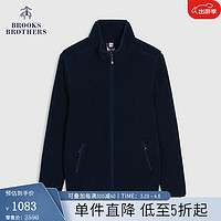 Brooks Brothers BrooksBrothers）男士23冬新羊羔绒休闲保暖立领外套 4004-藏青色 L