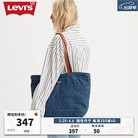 Levi's李维斯24春季女士牛仔手提包复古时尚大容量休闲 牛仔蓝 OS