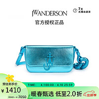 JWANDERSON JW ANDERSON 女士金属链条锚包单肩斜挎包 蓝绿色 O/S