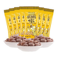 HBAF 芭蜂 韩国进口蜂蜜黄油扁桃仁办公室休闲零食去皮果仁坚果炒货6包